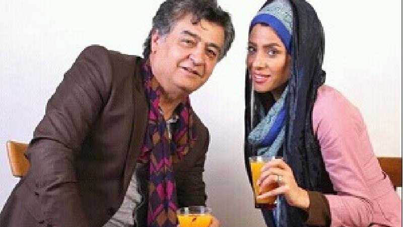 رضا رویگری و همسرش