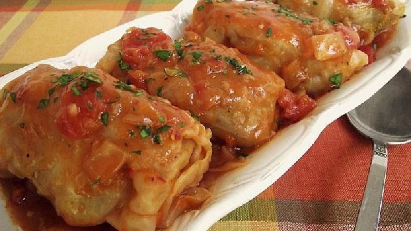 طرز تهیه دلمه کلم کردی