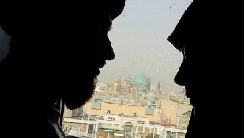 الهام چرخنده و همسرش