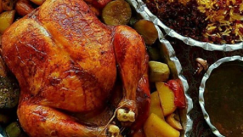 دستور پخت مرف شکم پر در قابلمه