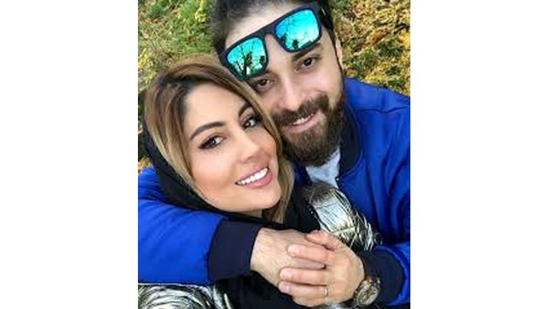 بابک جهانبخش و همسرش