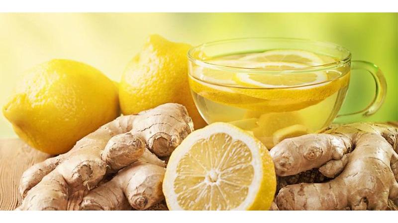 دم نوش زنجبیل و لیمو