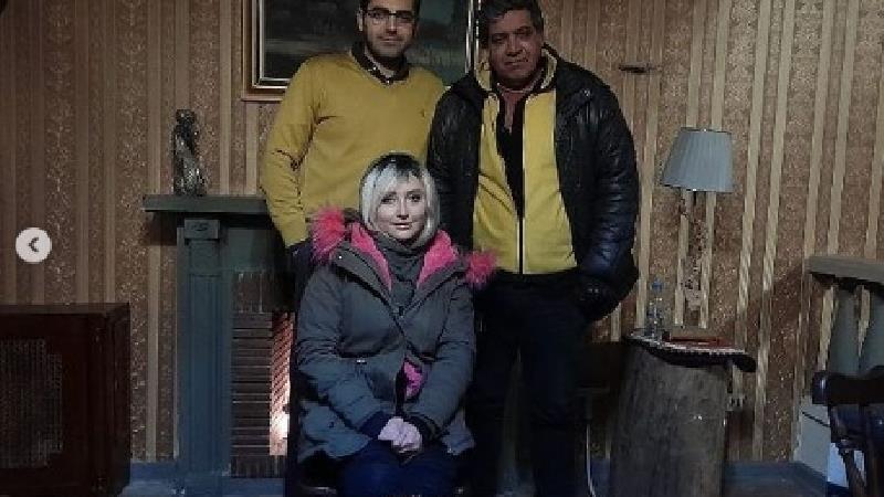 محمدرضا رهبری پشت صحنه بچه مهندس 4