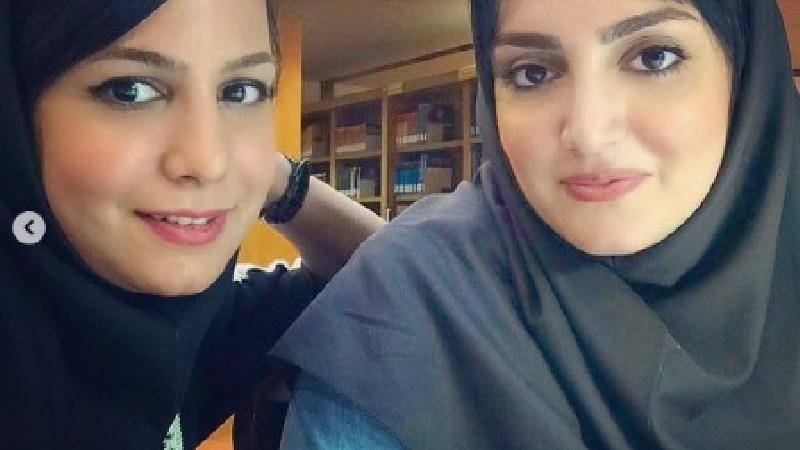 کیمیا اکرمی و دوستش