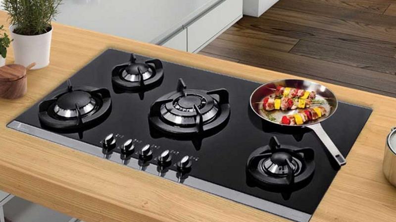 تمیز کردن اجاق گاز شیشه ای