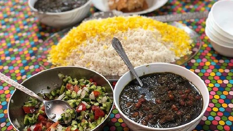 فوت و فن خورش قورمه سبزی خوشمزه