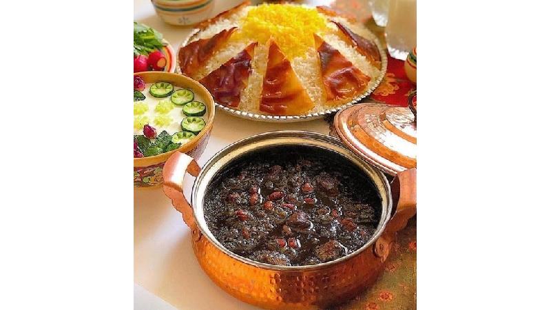 خورشت قورمه سبزی مجلسی