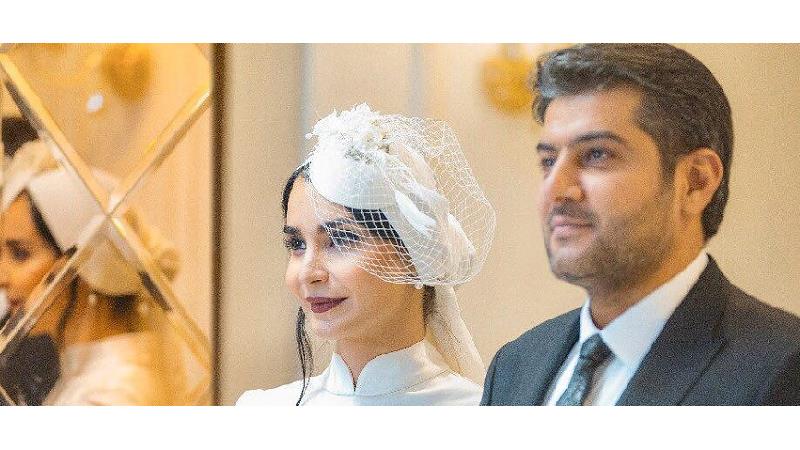 ازدواج مهدیه نساج و سامرند معروفی