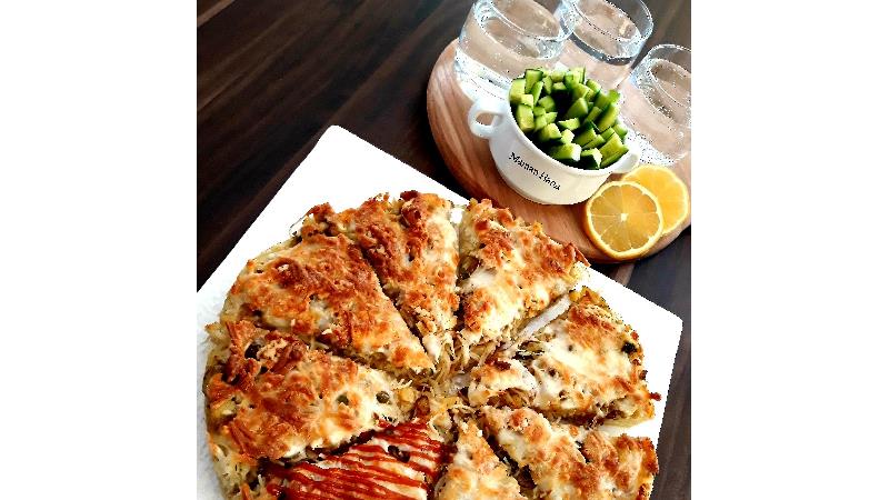 طرز تهیه پیتزا ماکارونی