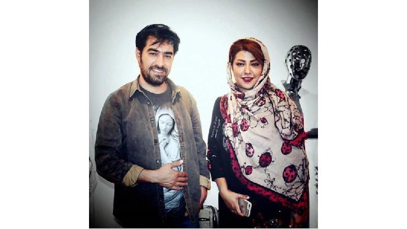 شهاب حسینی و همسرش پریچهر قنبری
