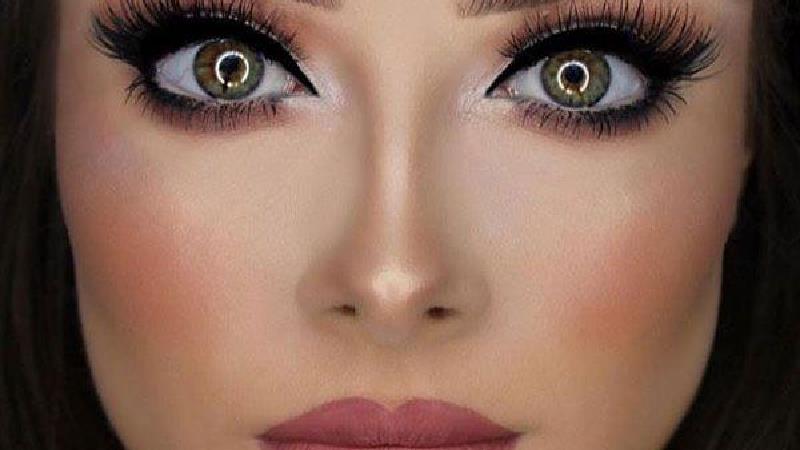 آرایش چشم سبز