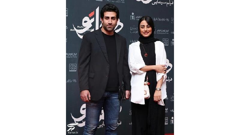 نازنین کیوانی و همسرش