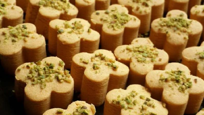 شیرینی نخودچی بدون فر