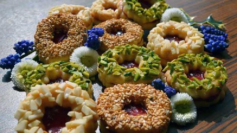 شیرینی مشهدی بدون فر