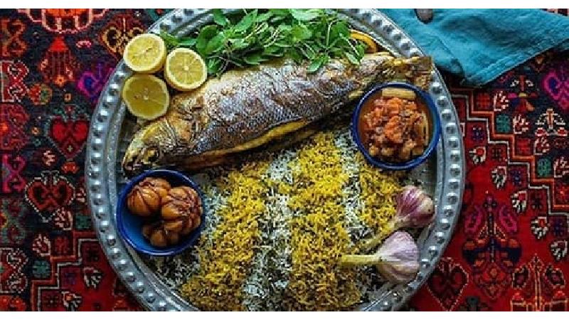 سبزی پلو ماهی شب عید