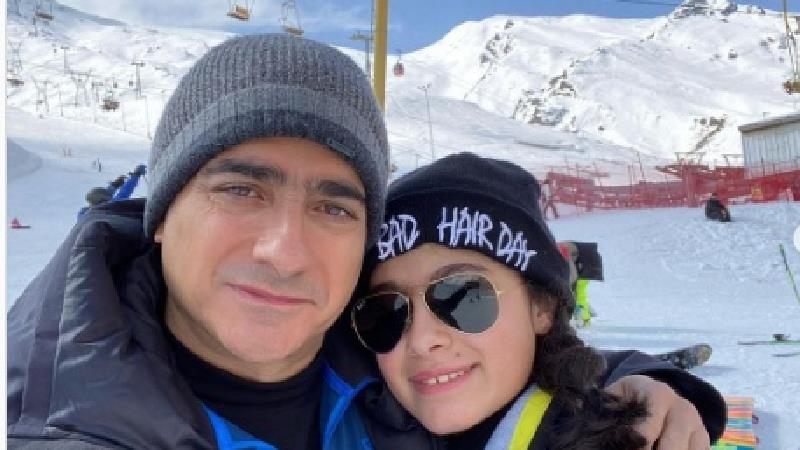 همایون شجریان و دخترش یاسمین
