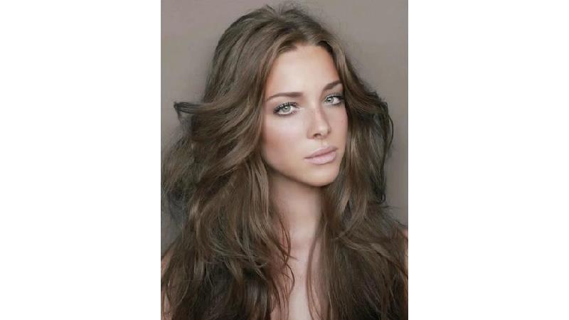 رنگ موی قهوه ای دودی