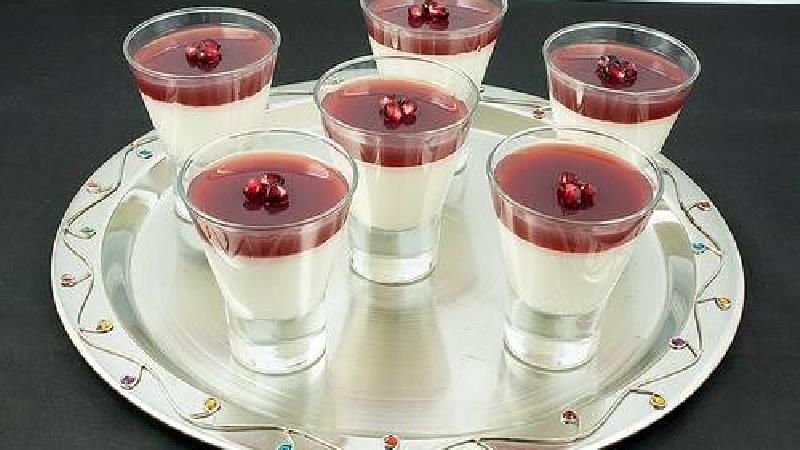 کاسترد با ژله