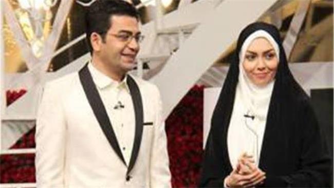 فرزاد حسنی و آزاده نامداری در برنامه تحویل سال