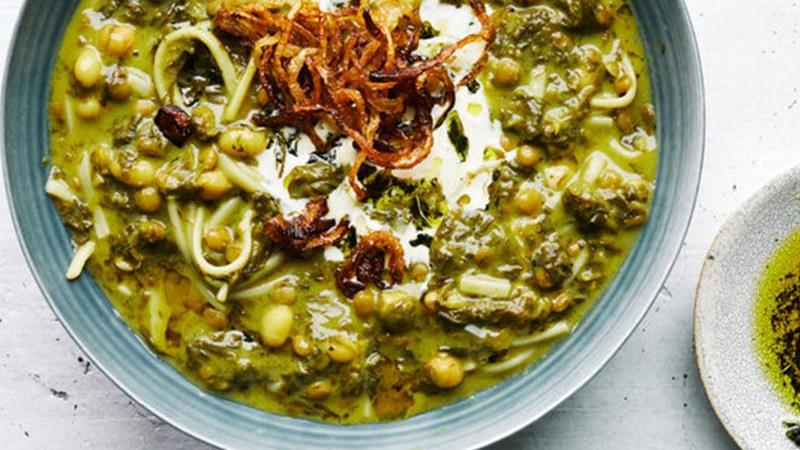 آش رشته برای دو نفر