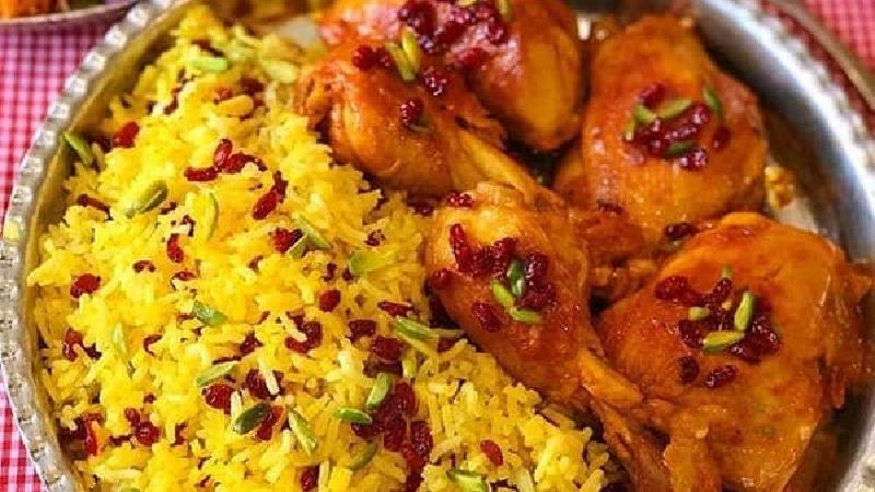 طرز تهیه زرشک پلو با مرغ