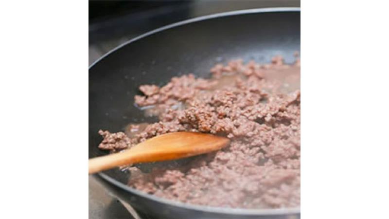 گلوله شدن گوشت چرخ کرده