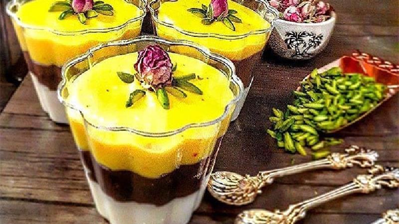 طرز تهیه فرنی با آرد برنج