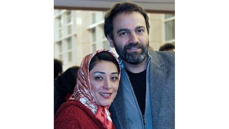آرش مجیدی بازیگر سریال احضار در کنار همسرش