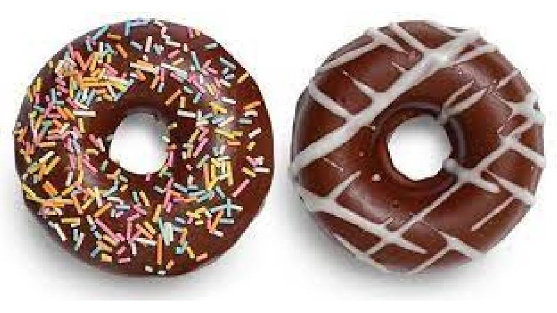 طرز تهیه دونات مغزدار شکلاتی