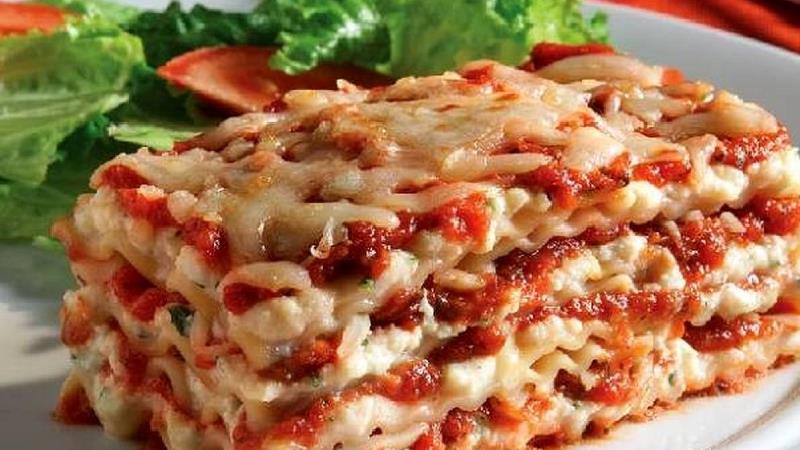 لازانیا بدون فر ساده