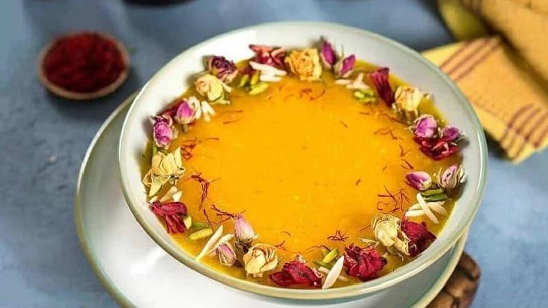 شله زرد برای 6 نفر