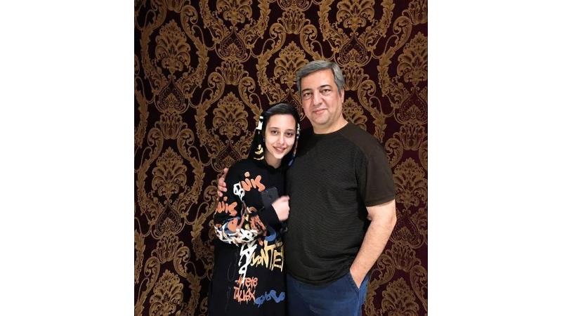 خواهر و پدر فرحان فرحناک