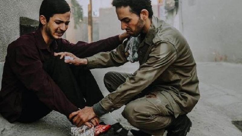 فرحان فرحناک در نمایی از سریال صبح آخرین روز