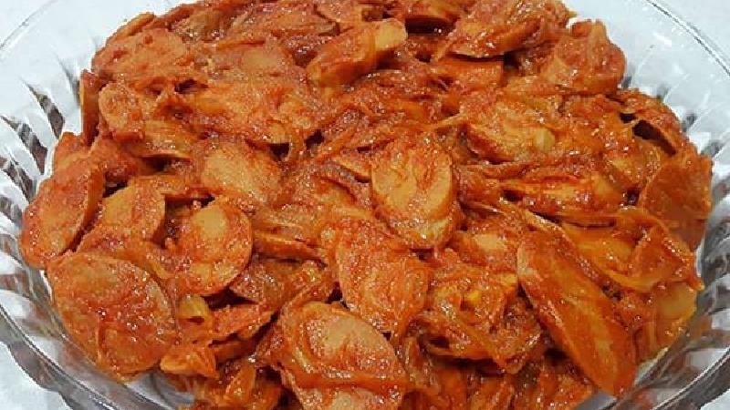 سوسیس بندری خوشمزه