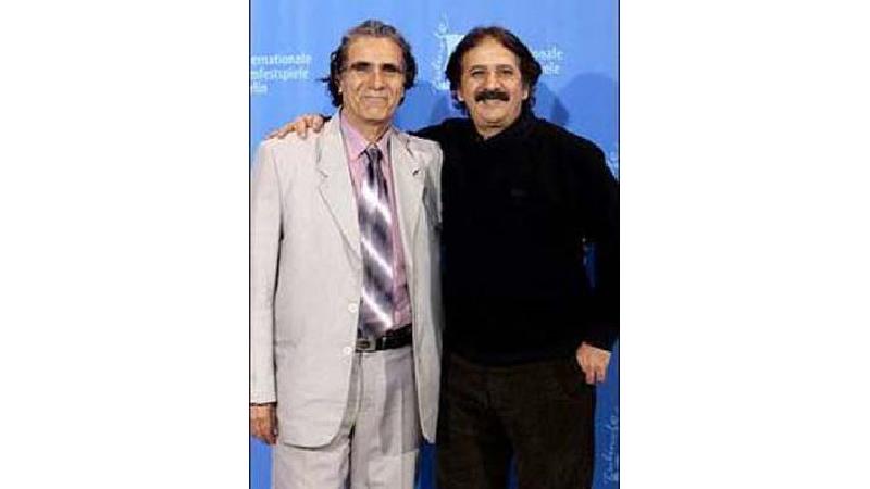 رضا ناجی در کنار مجید مجیدی