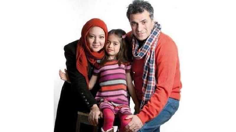 رزیتا غفاری بازیگر و همسرش