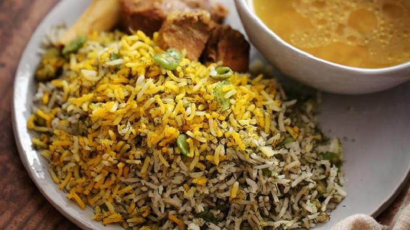 طرز تهیه چلوگوشت مجلسی برای 20 نفر