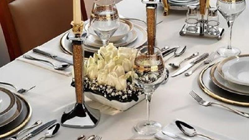 میز شام لاکچری