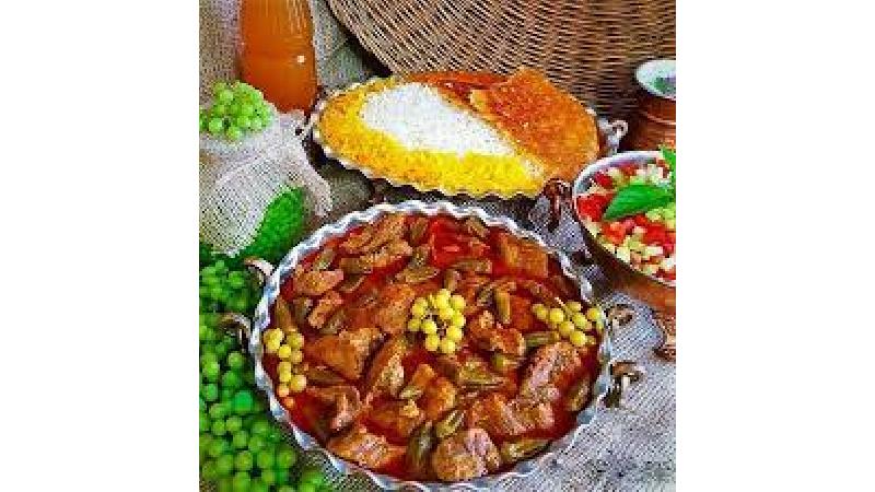 طرز تهیه خورشت بامیه مجلسی