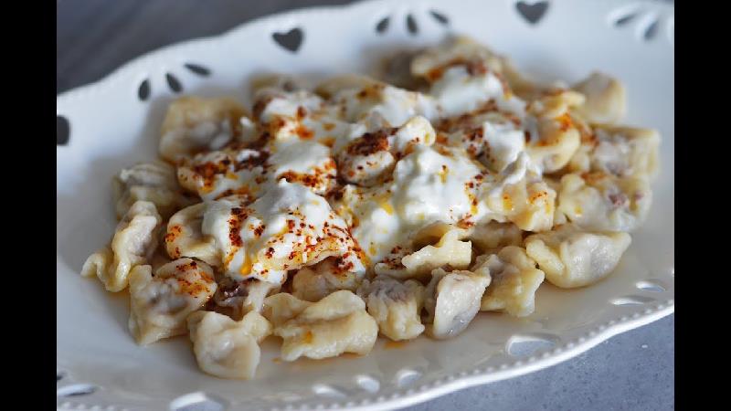 طرز تهیه مانتی ترکیه ای خوشمزه