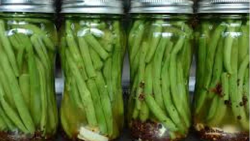 ترشی لوبیا سبز خوشمزه