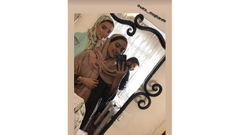 یاسمین خلدبرین و سارا مقربی