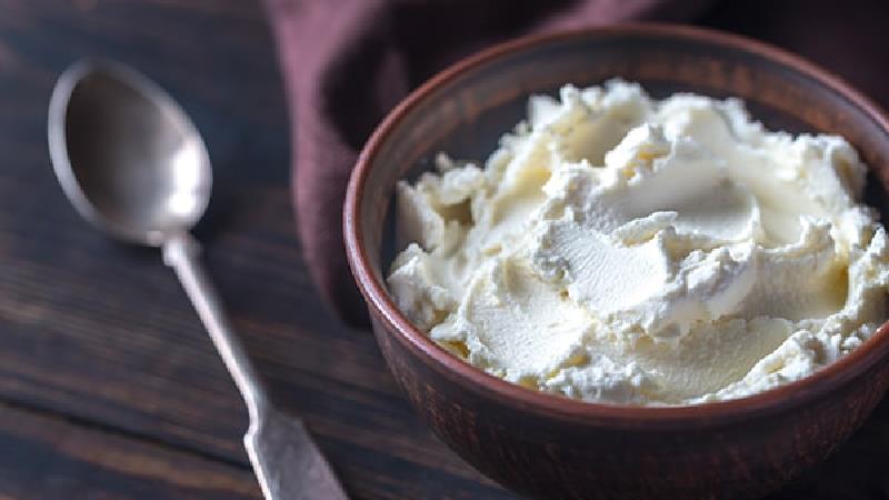 بستنی با پنیر ماسکاپونه