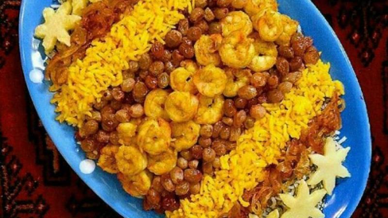 طرز تهیه میگو پلو به سبک رستوران های بین المللی
