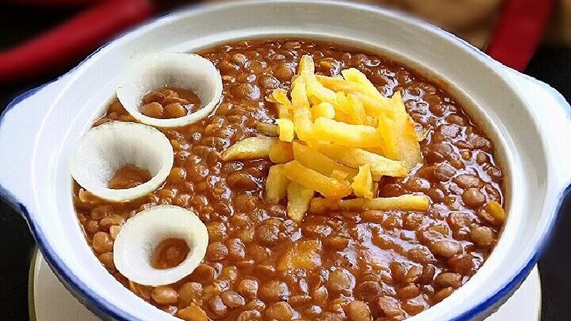 طرز تهیه عدسی لعبادار