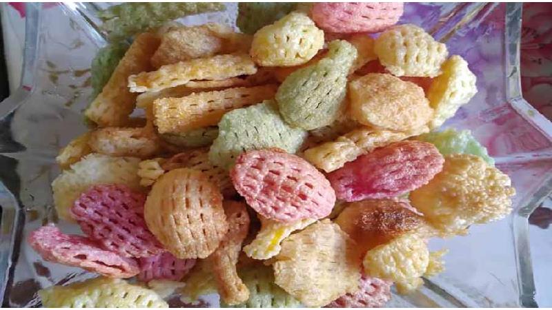 پفک هندی با آرد ذرت