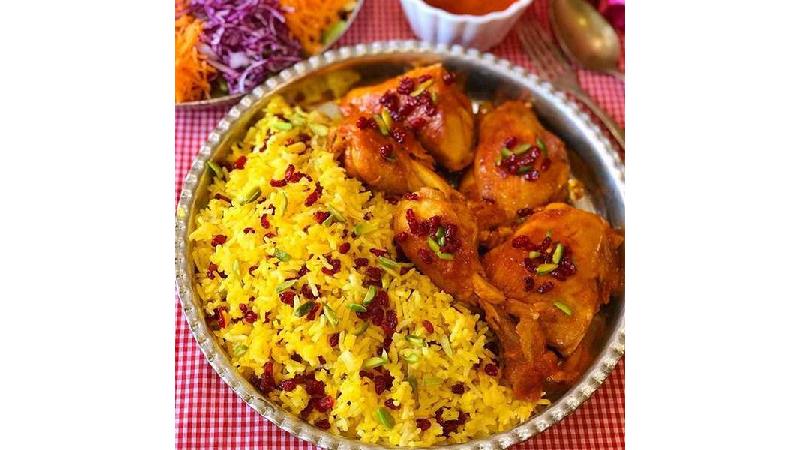 طرز تهیه چلو مرغ مجلسی