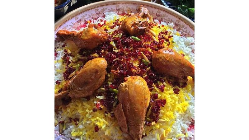طرز تهیه چلو مرغ ساده