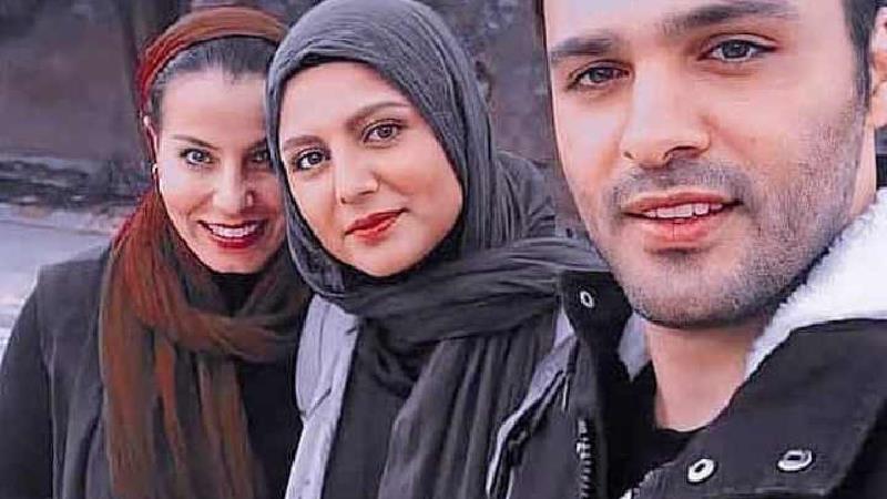 سامان صفاری و نیلوفر کوخانی در سریال خانه امن