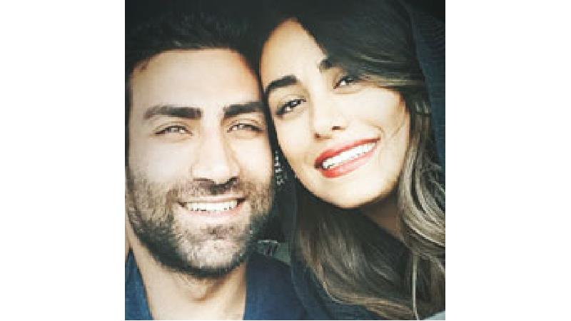 نازنین کیوانی و همسرش آرش مهاجر